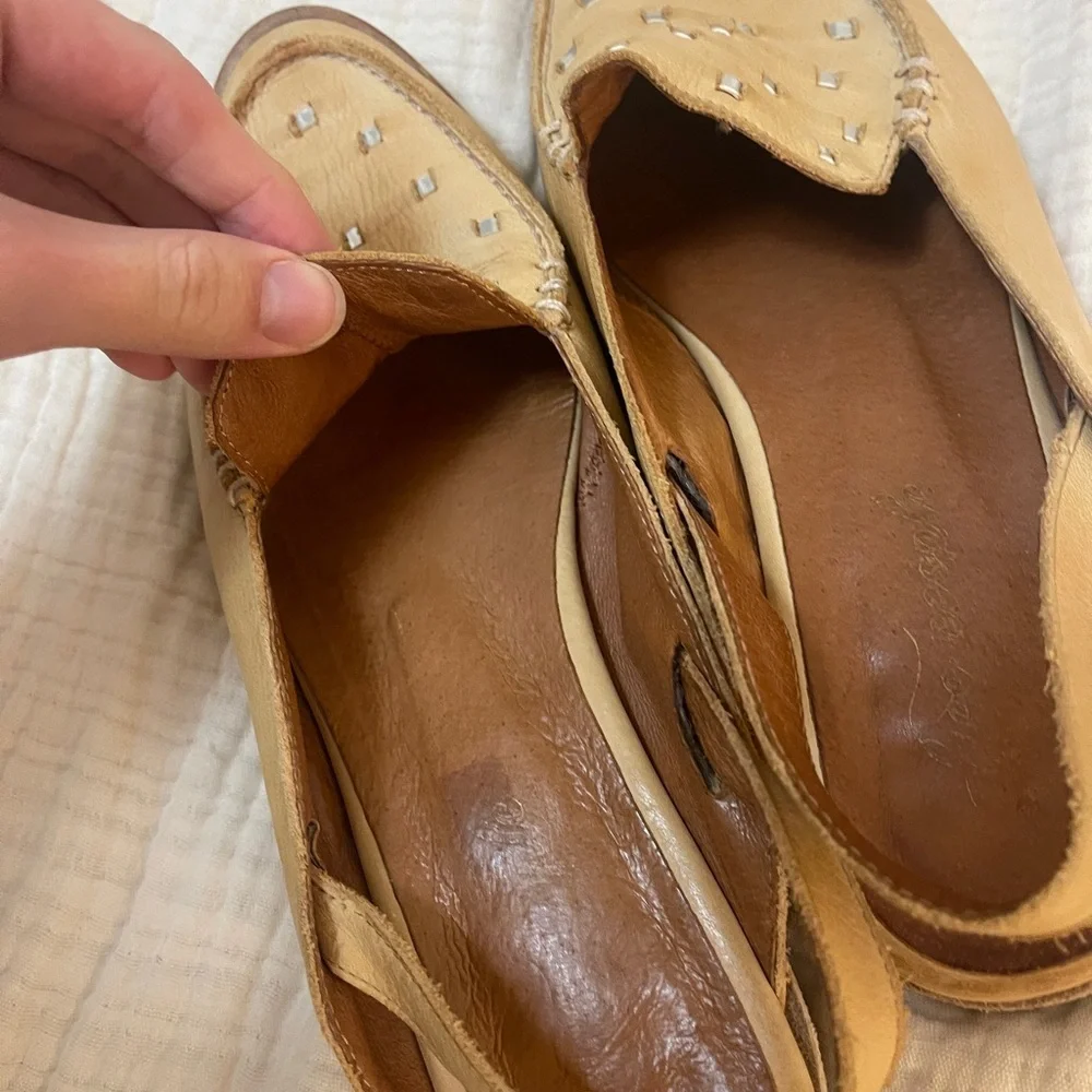 Free People Leather Bakersfield Shoe Size 39 (8.5-9) - Picture 8 of 15